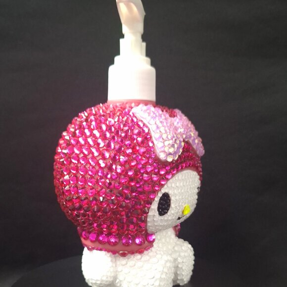 My Melody Soap or Lotion Dispenser, Cute Bathroom Decor, Hello Kitty Friends - Picture 3 of 7